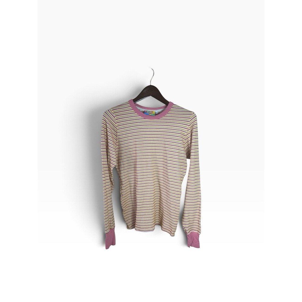 Big Bud Press Womens XXS Honeycomb Thermal Long Sleeve Shirt Top Multicolor